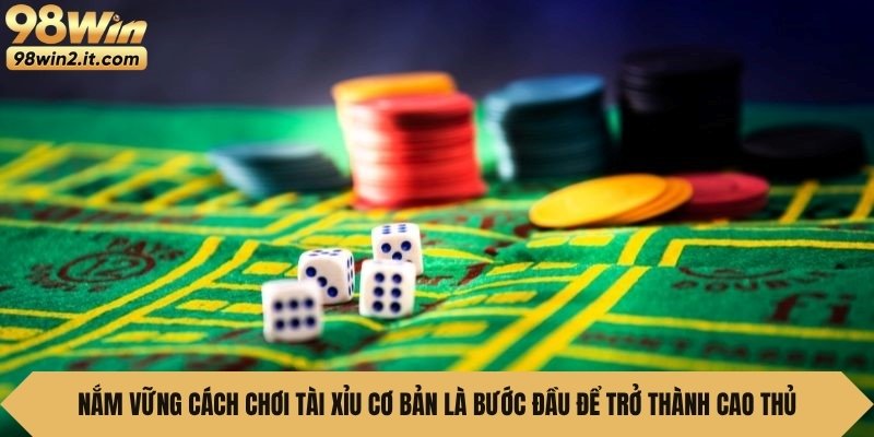 Nắm vững cách chơi tài xỉu cơ bản là bước đầu để trở thành cao thủ